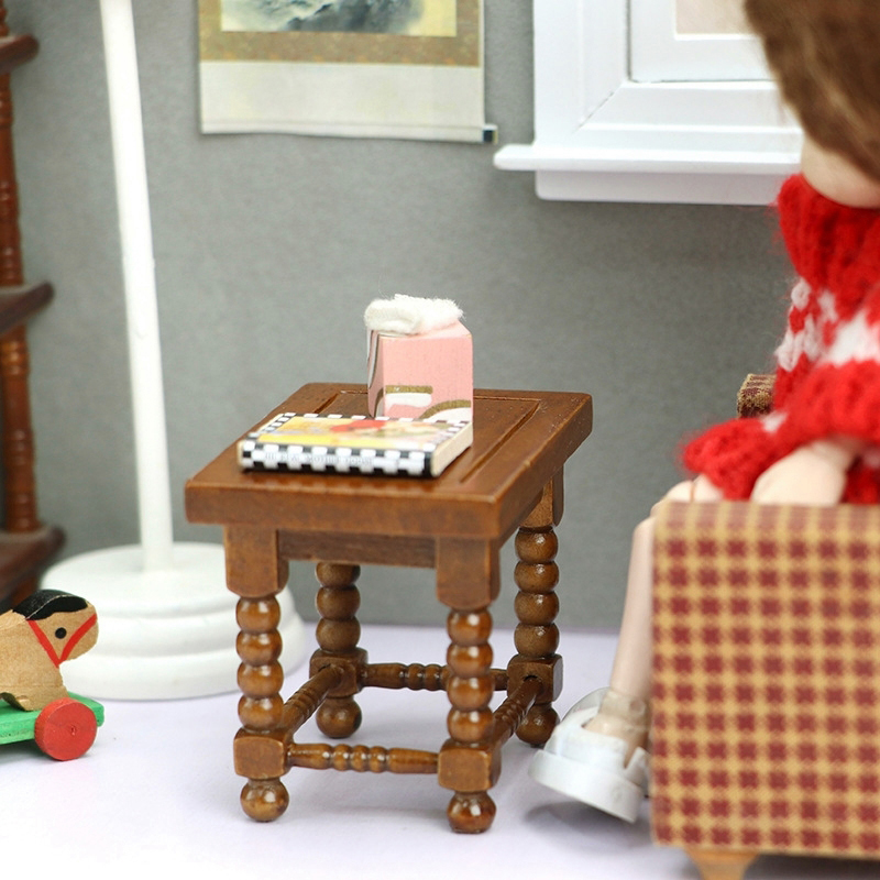 1:12 Miniaturowy stolik do dom – Outdoor Furniture Wood recenzja i cena