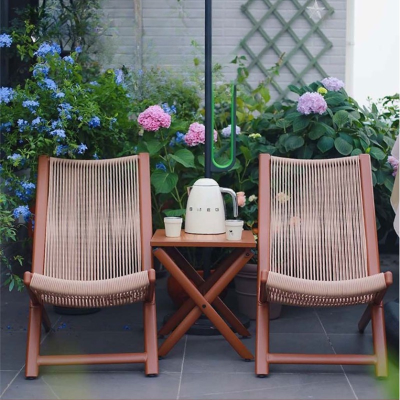 Krzesło wypoczynkowe z rattanu – Outdoor Furniture Metal Chairs recenzja i cena